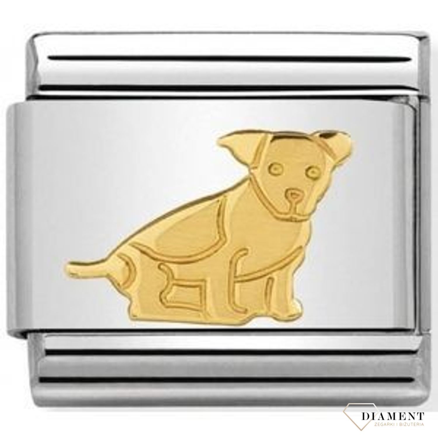 Nomination - Link 18K zawieszka złoto 'Pies' 030112 33 biżuteria nomination nomination zawieszki nomination baza.jpg